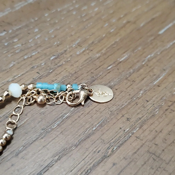 2 Lovisa beaded necklaces. 1 3 strand and 1 single strand - Picture 6 of 7
